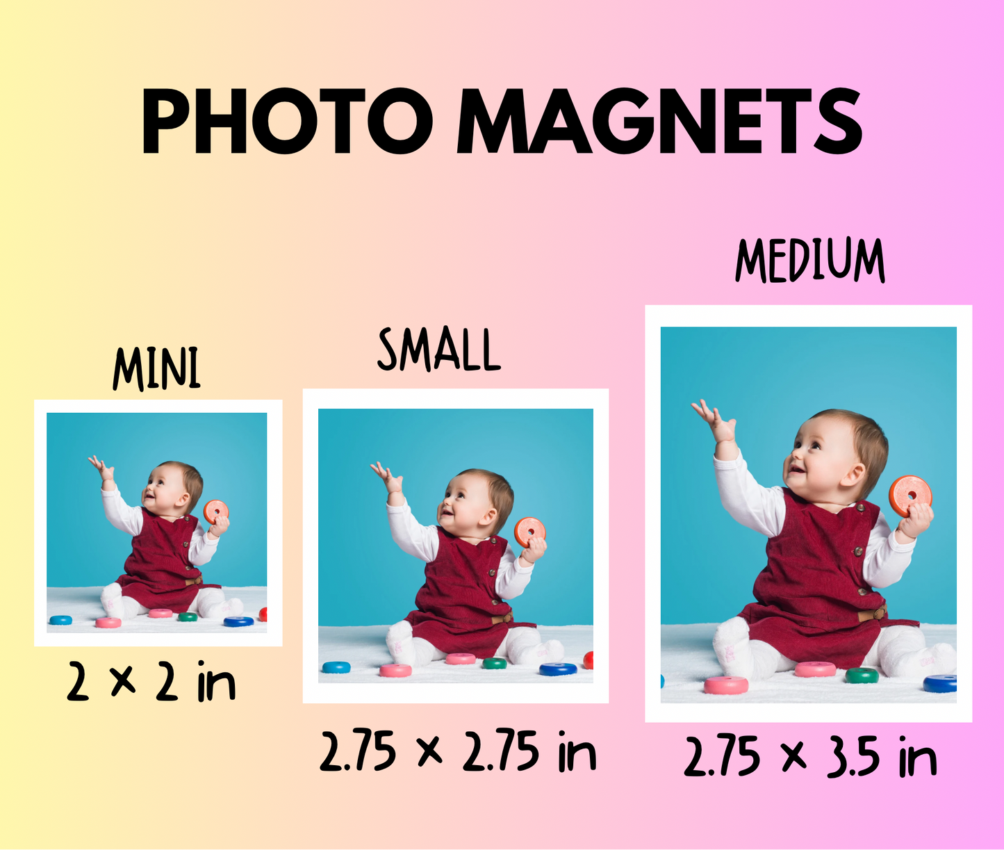 PHOTO MAGNETS