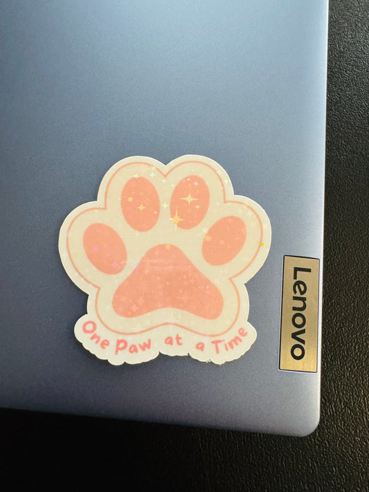 One paw at a time