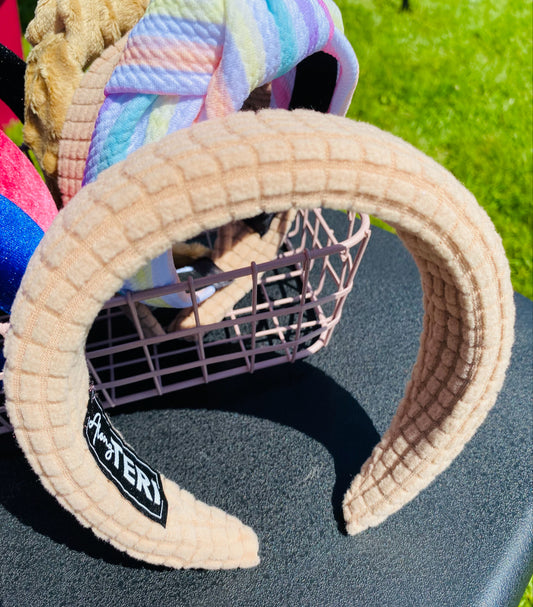 Padded Headband-beige