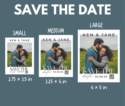 SAVE THE DATE MAGNETS