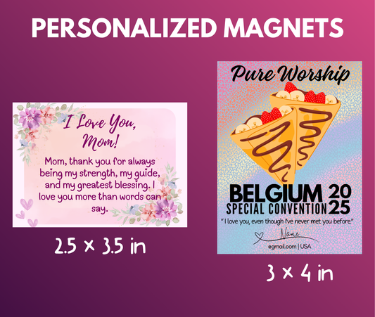PERSONALIZED MAGNETS