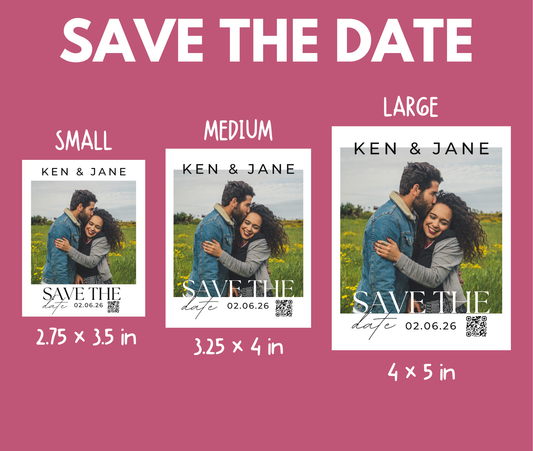 SAVE THE DATE MAGNETS